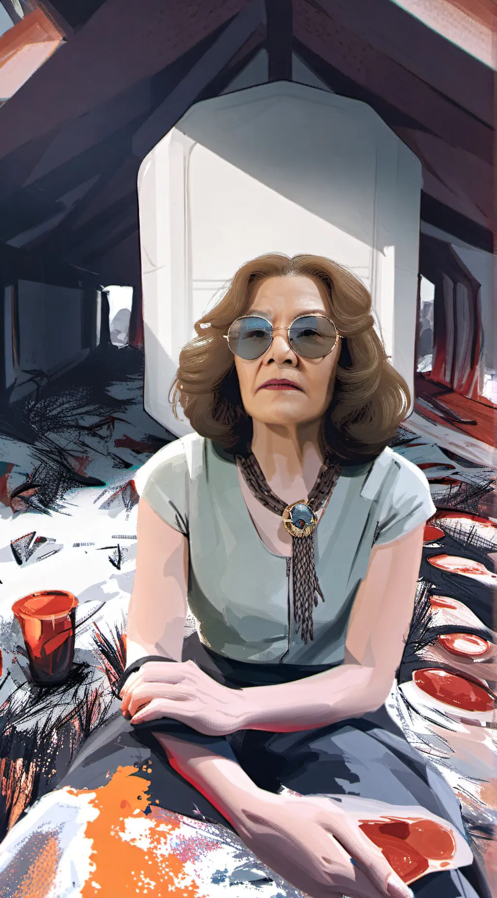 ai character: Marrie.G background