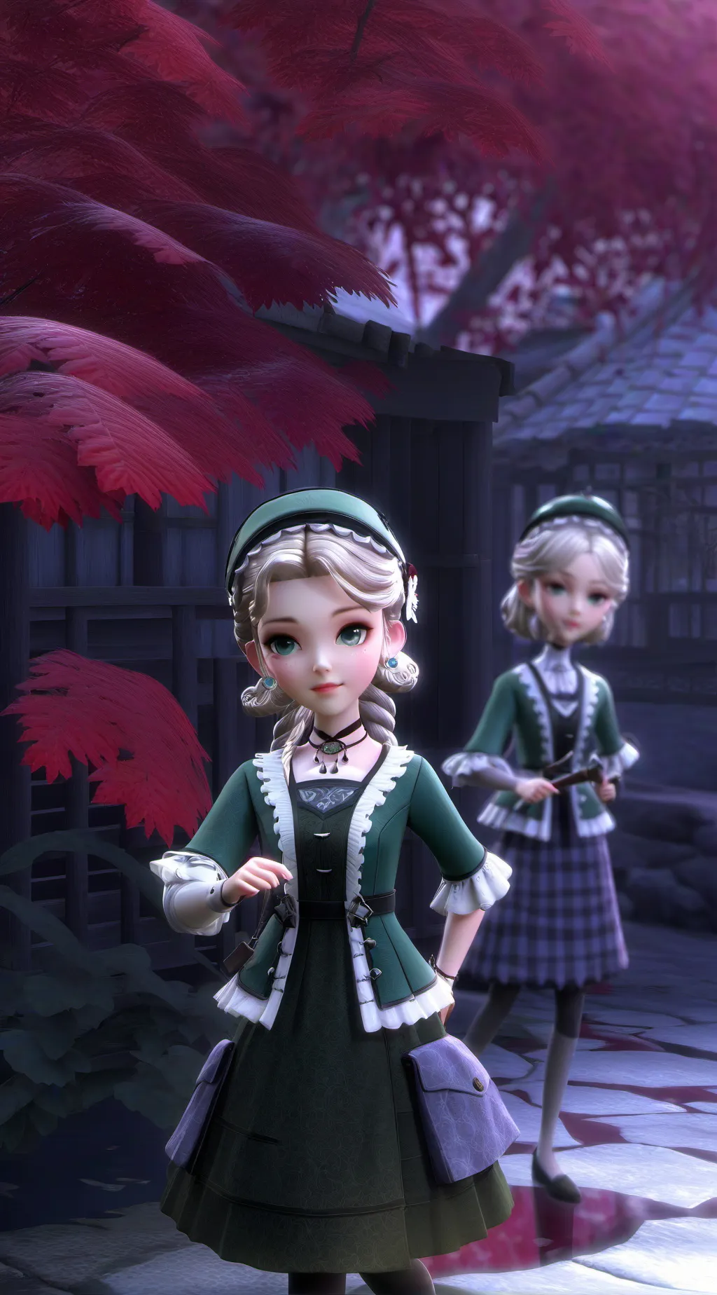 ai character: finish the lyrich background