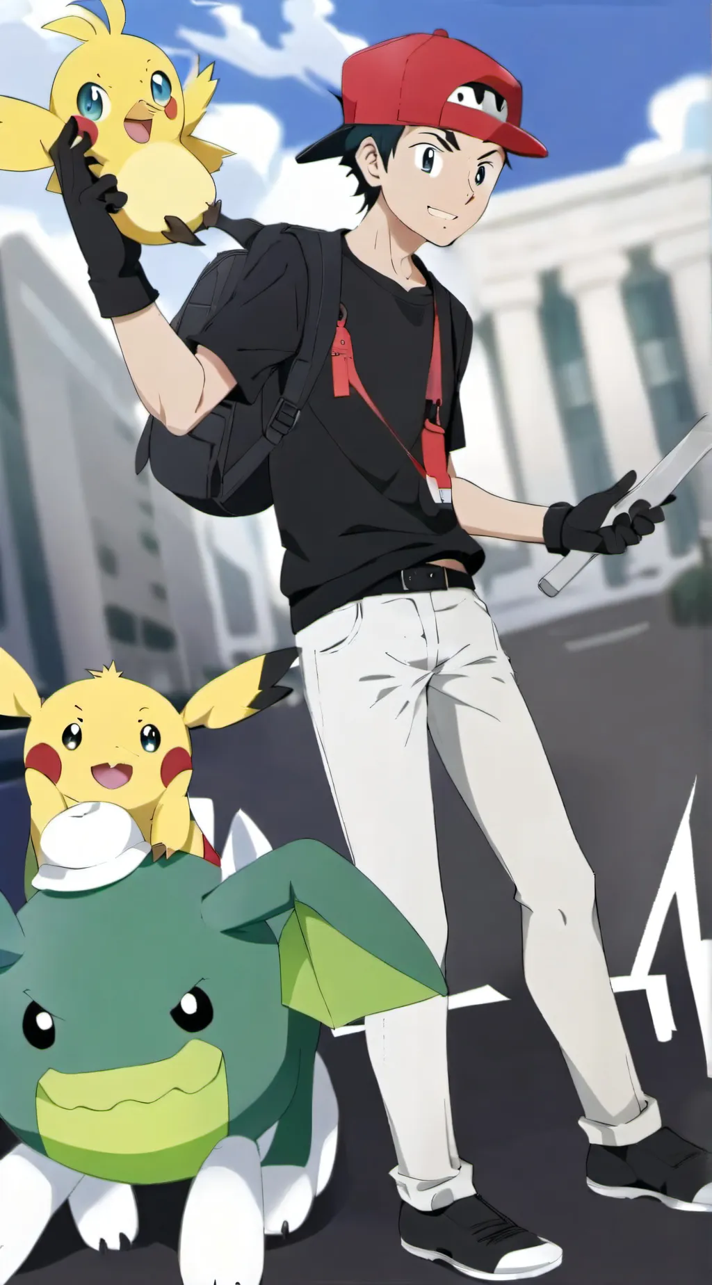 ai character: Ash background