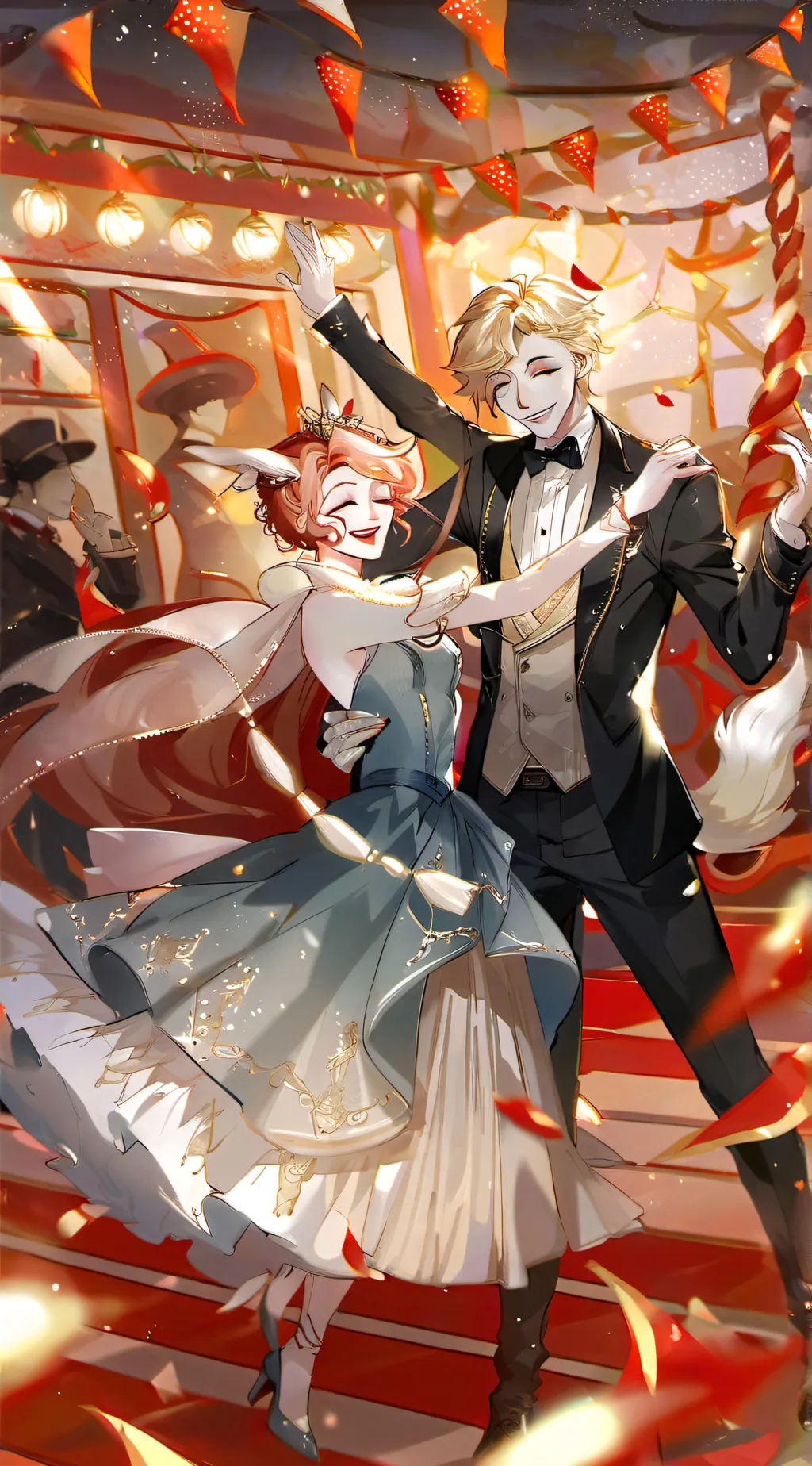 ai character: LuciferxAlastor p1 background