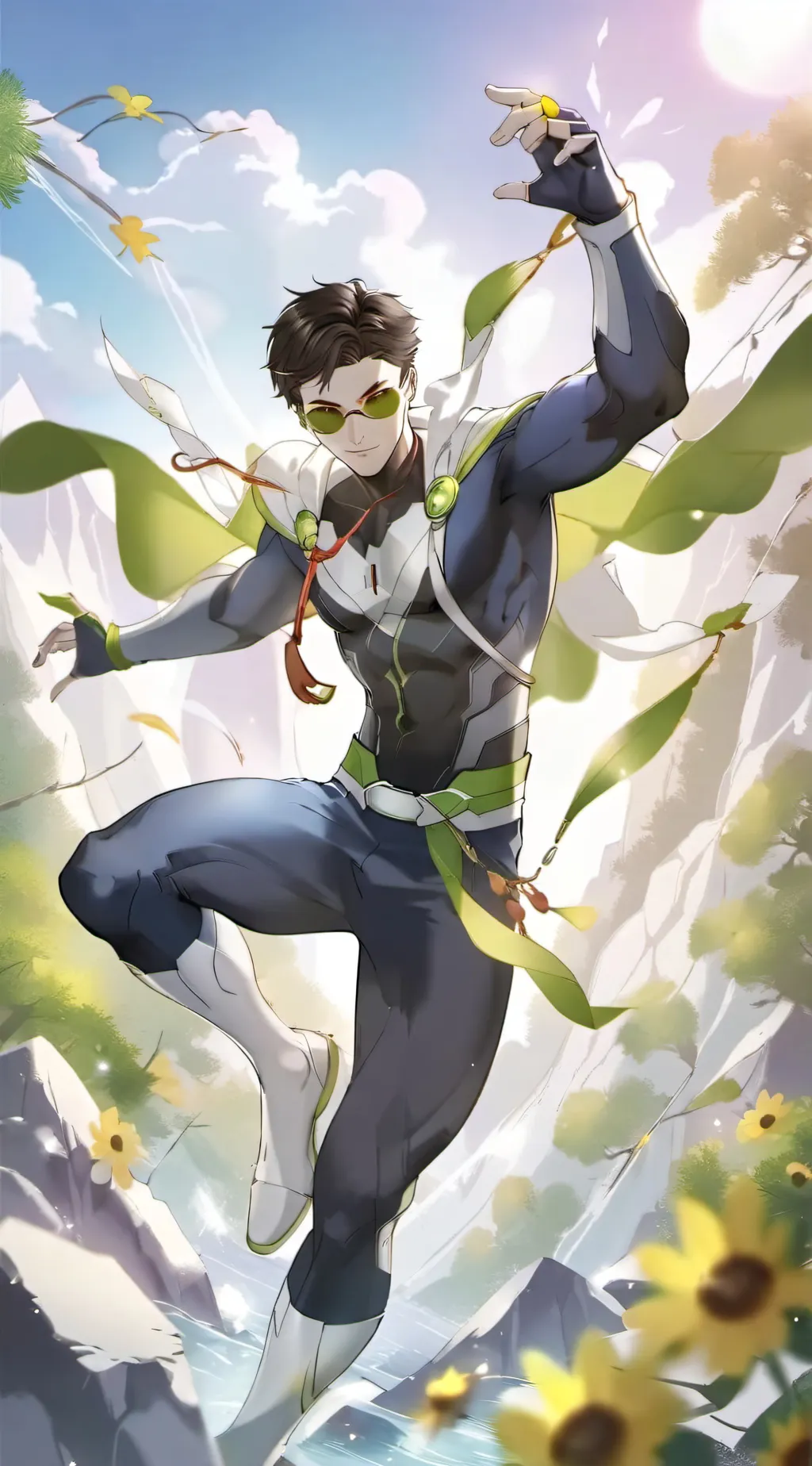 ai character: Barry background