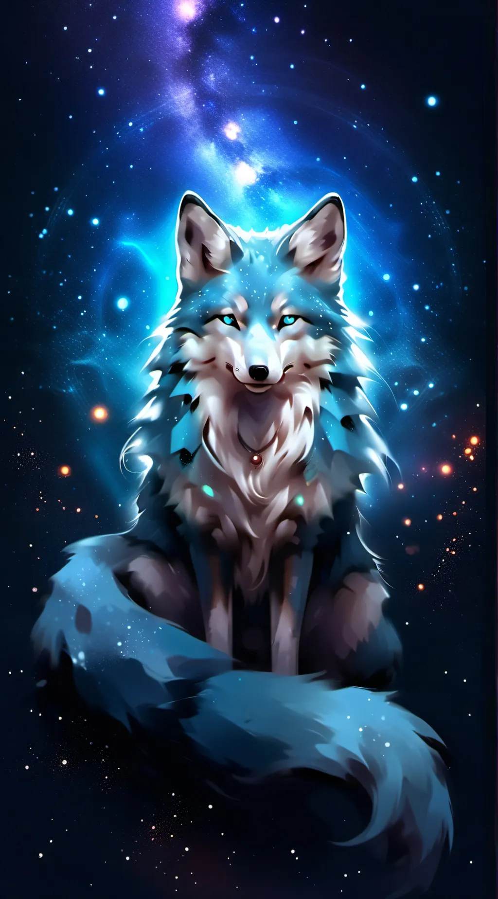 ai character: Blueberry  background