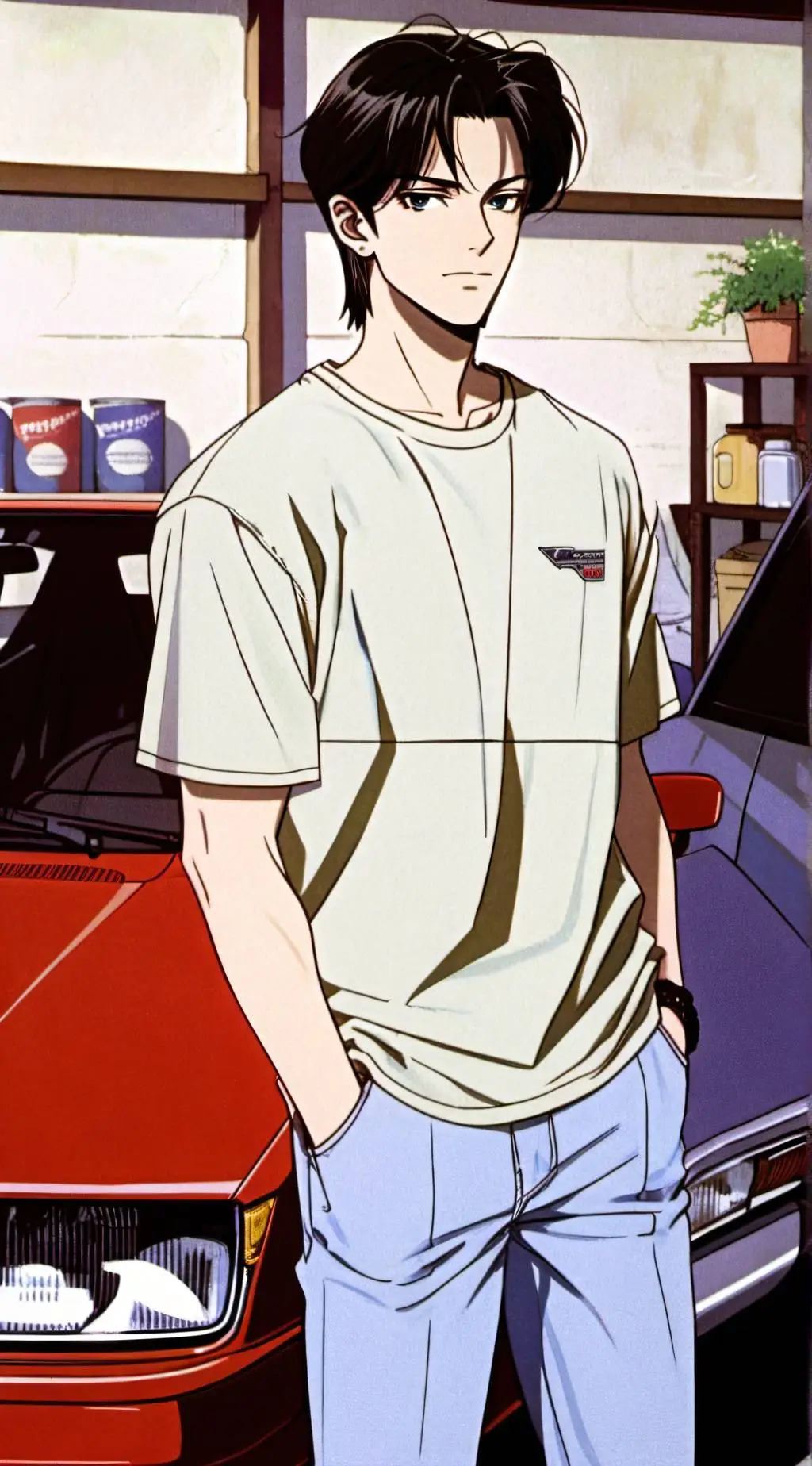 ai character: Takeo background