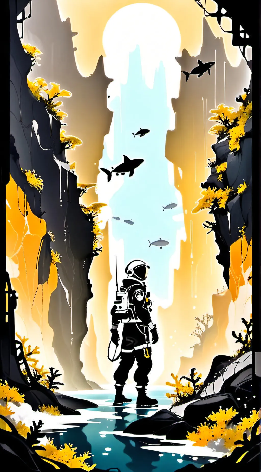 ai character: 4546B background