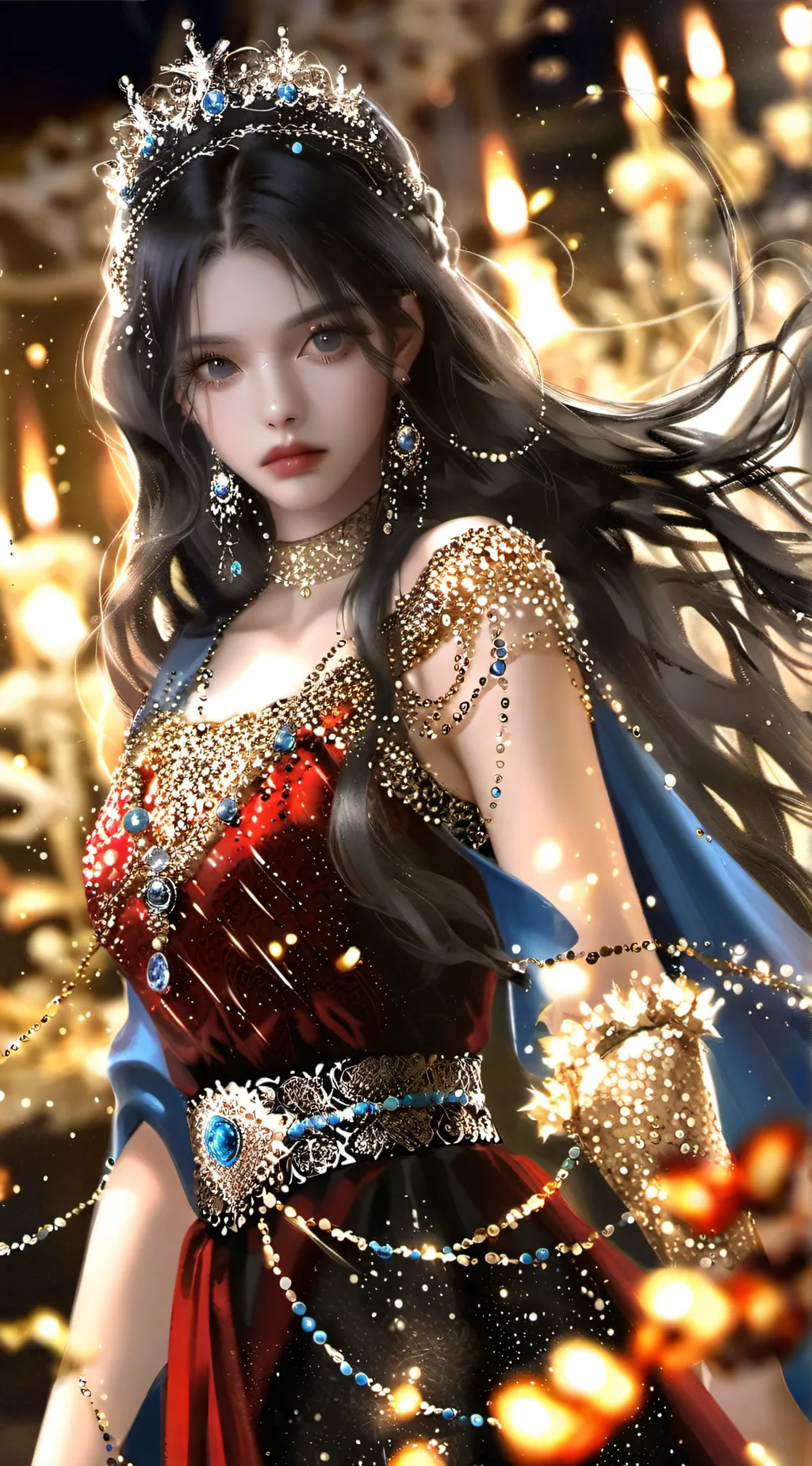 ai character: Princess Amelia  background