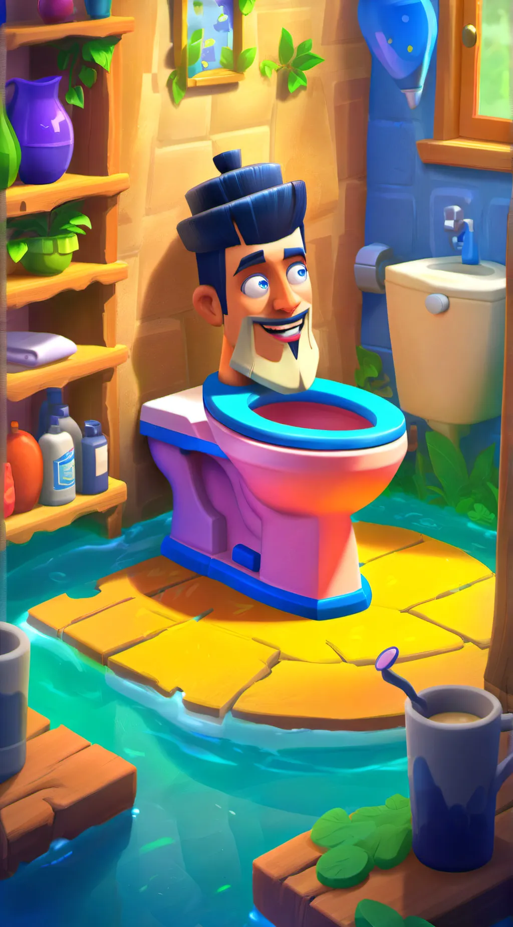 ai character: Gman background