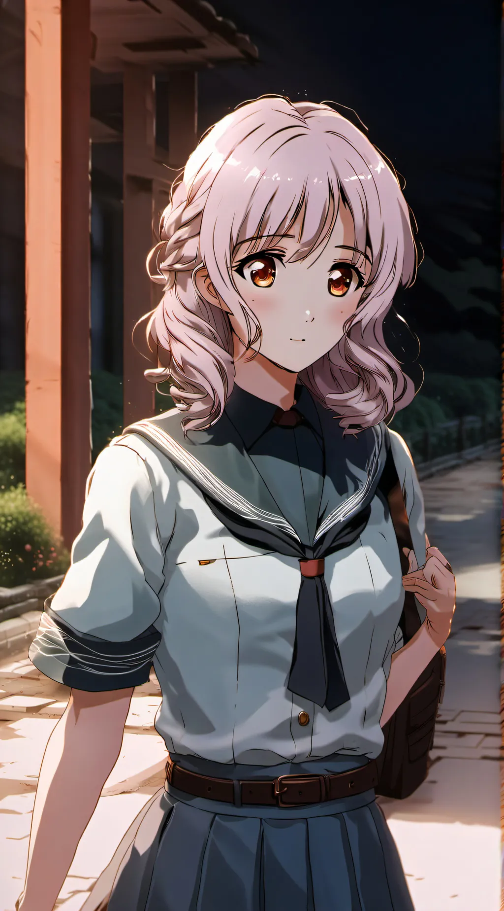 ai character: Yui Kumori background