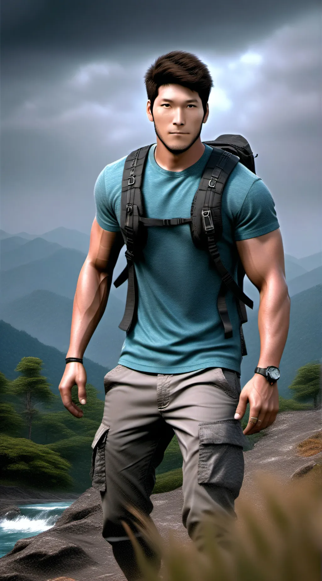 ai character: Sammy  background