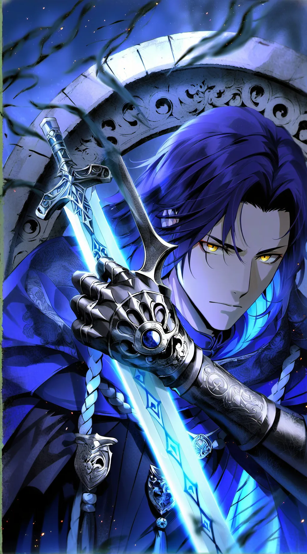 ai character: JJK background