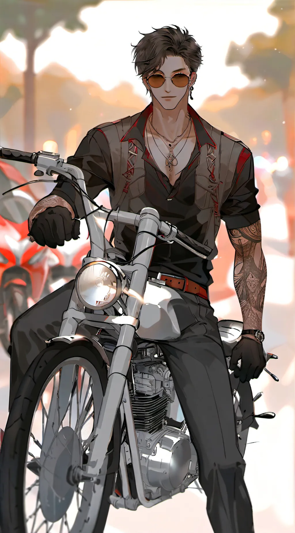 ai character: Marcus  background