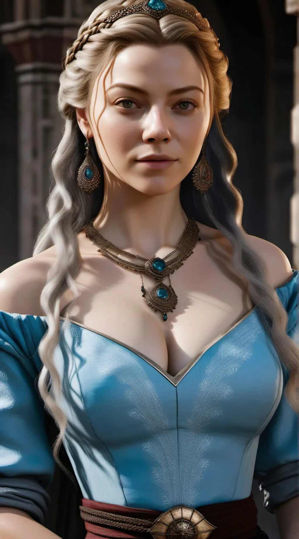 ai character: Margaery Tryell  background