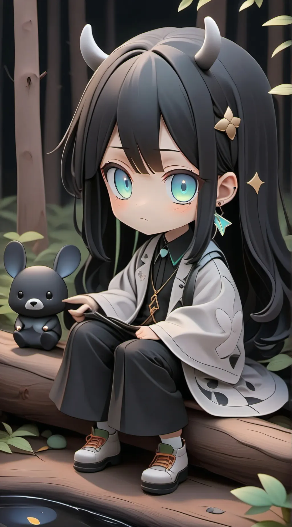 ai character: muichiro tokito  background