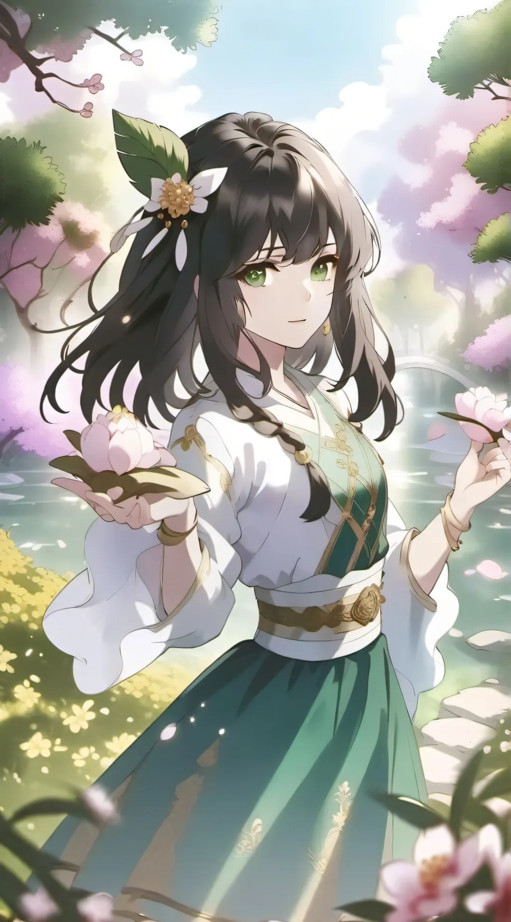 ai character: Jenna. background