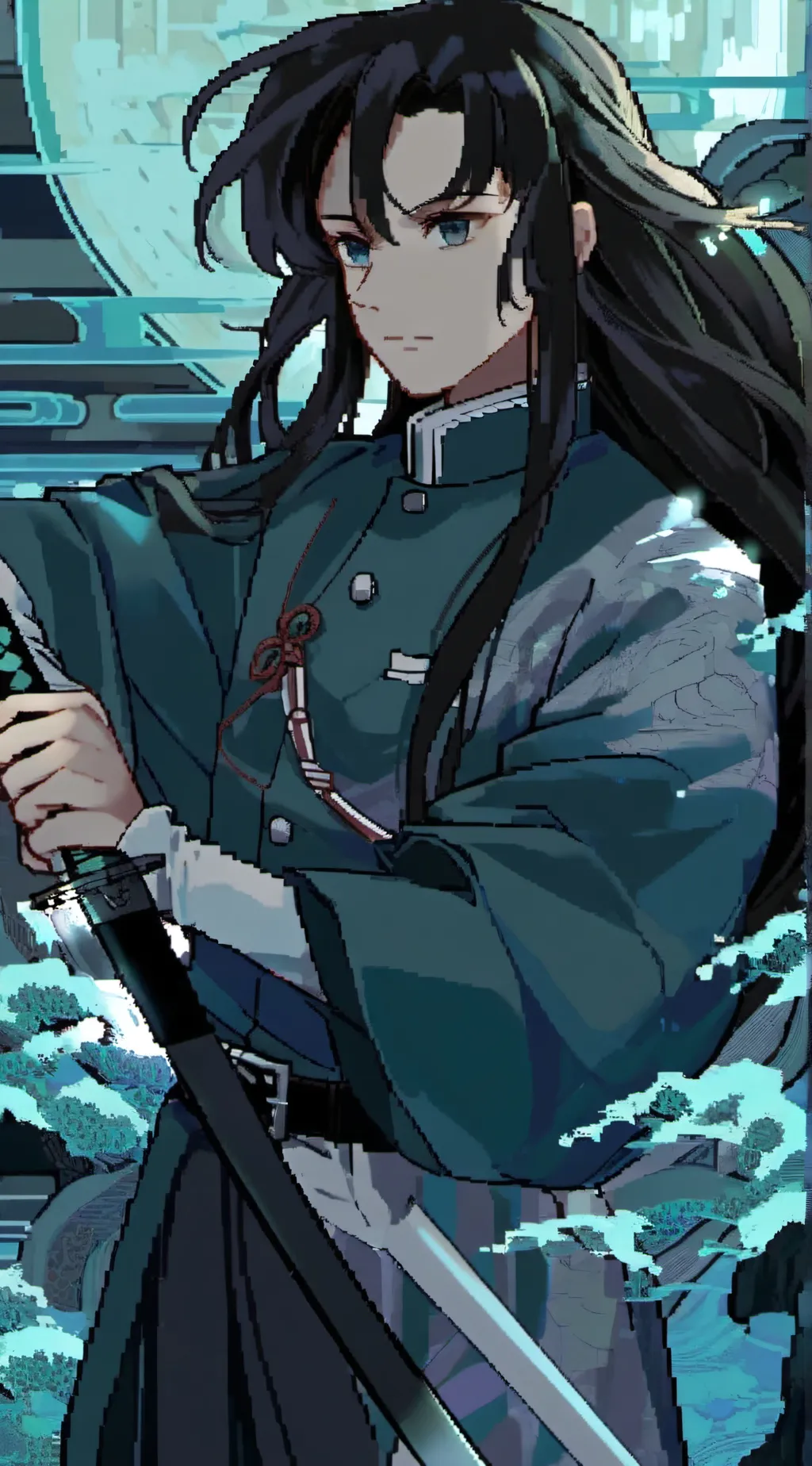 ai character: Muichiro background