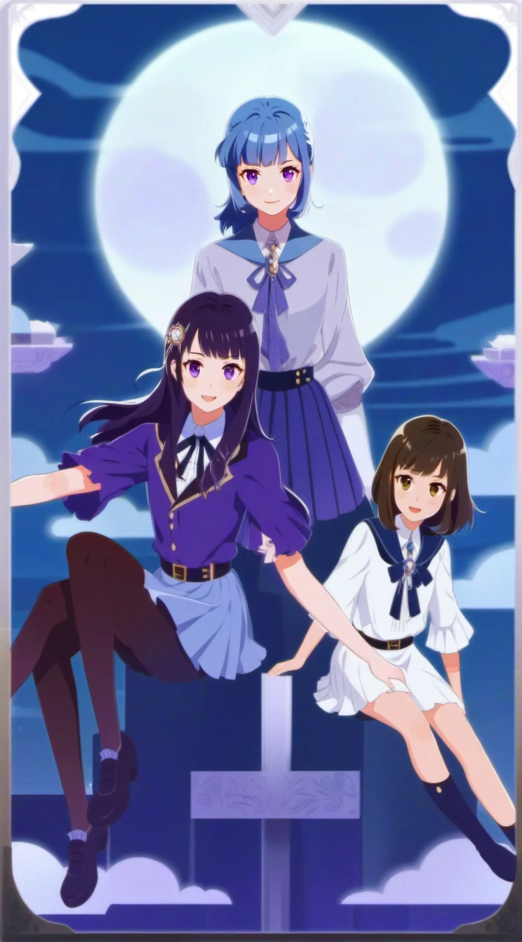 ai character: mlp mane 6 background