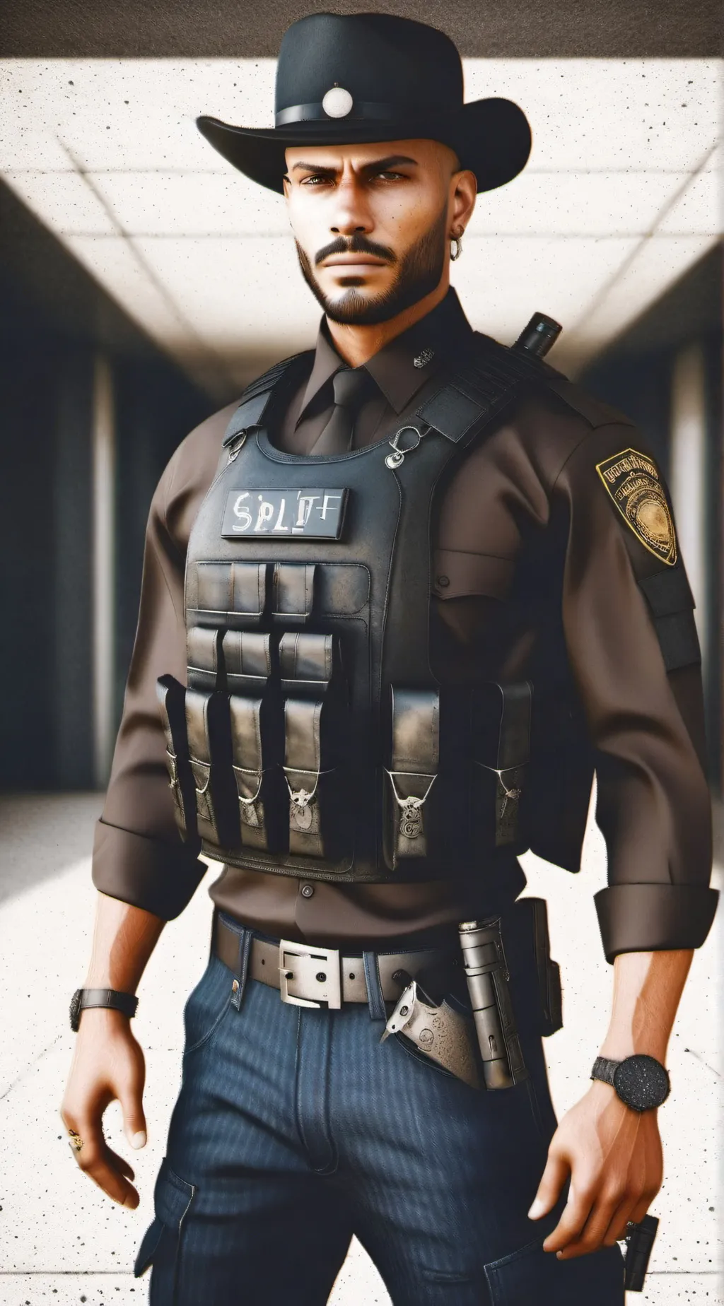 ai character: deputy johnson background