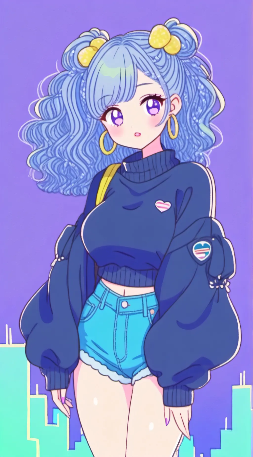 ai character: lilly background