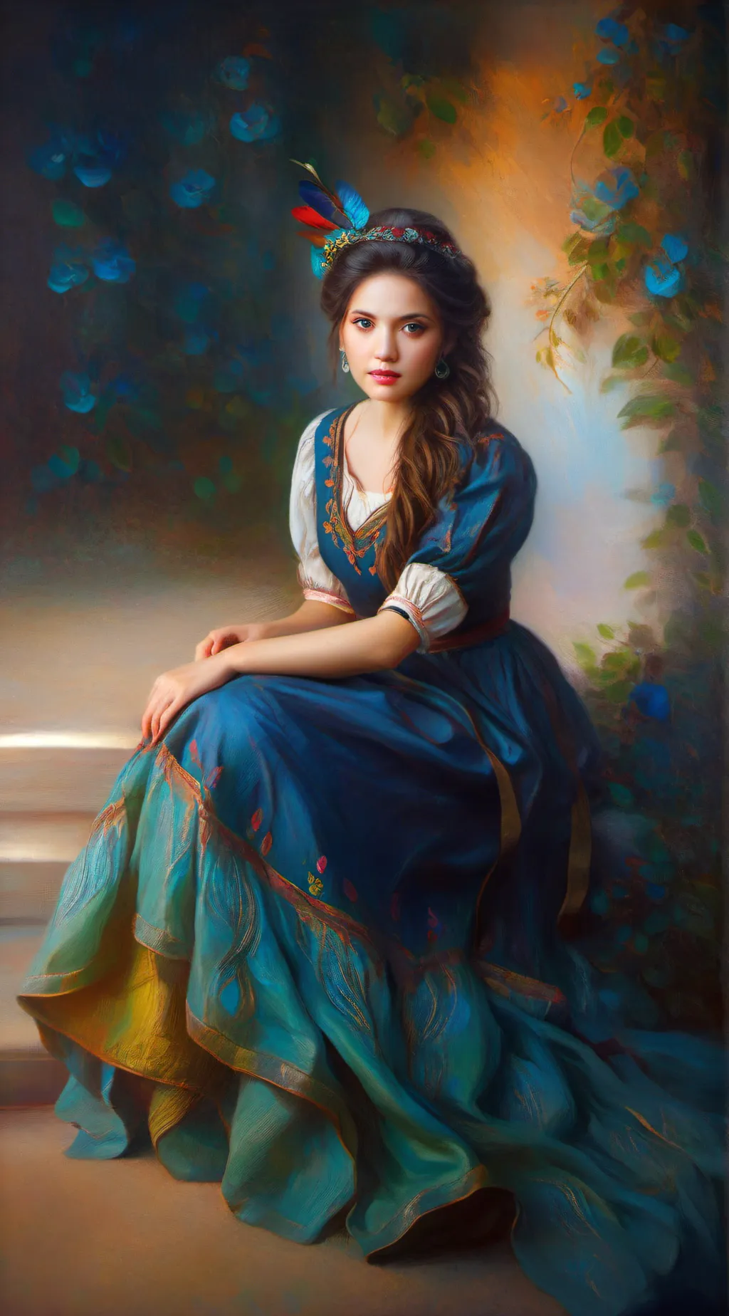 ai character: count background