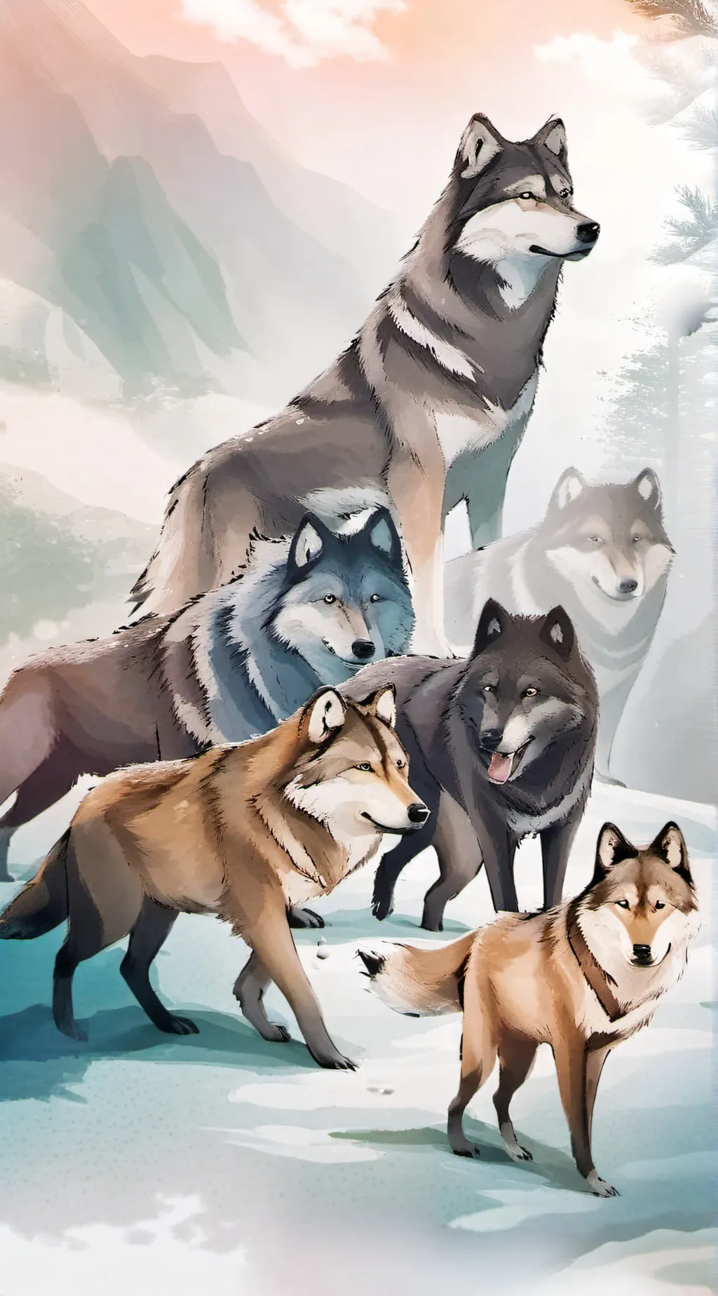 Talkie AI - Chat with Wolf Pack