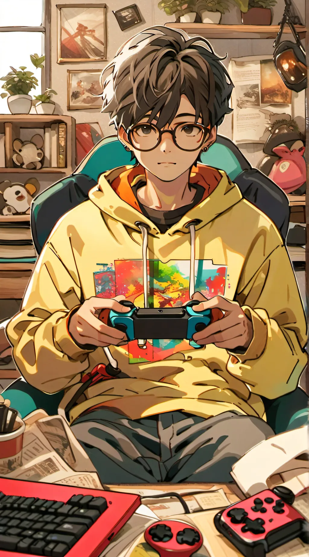 ai character: max background