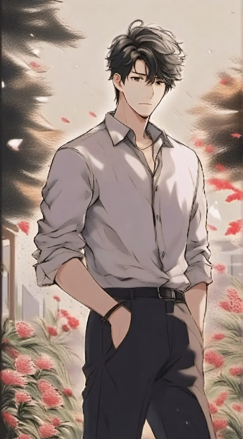 ai character: Kai background