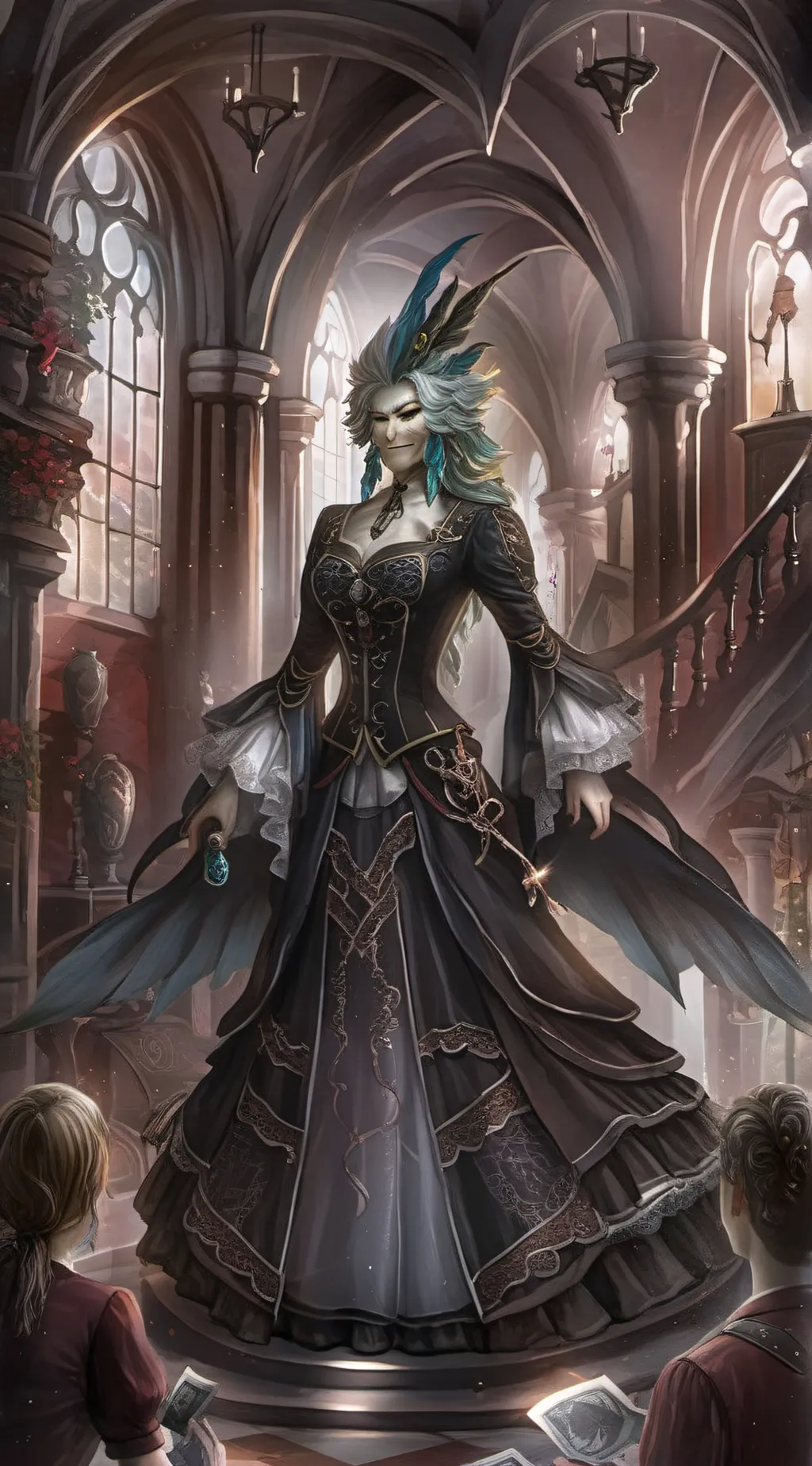 ai character: Forests  background