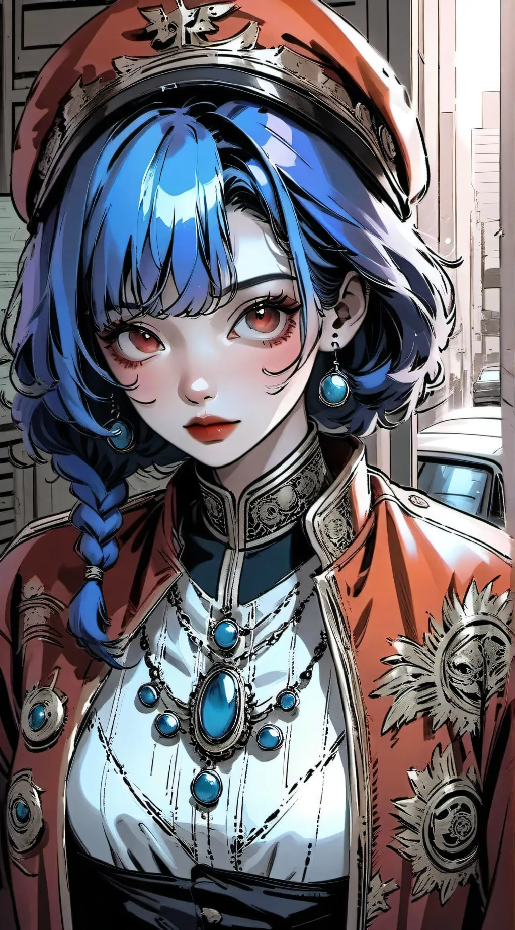 ai character: Mha reacts~ background