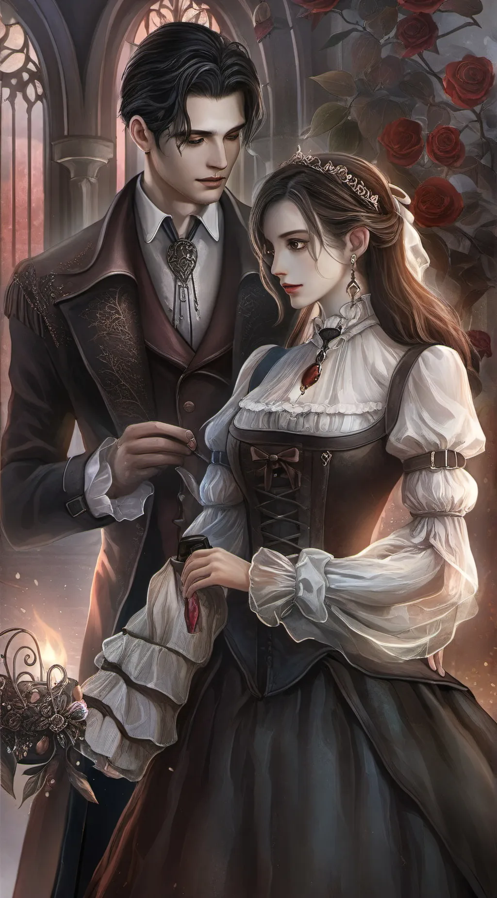 ai character: Lilly background