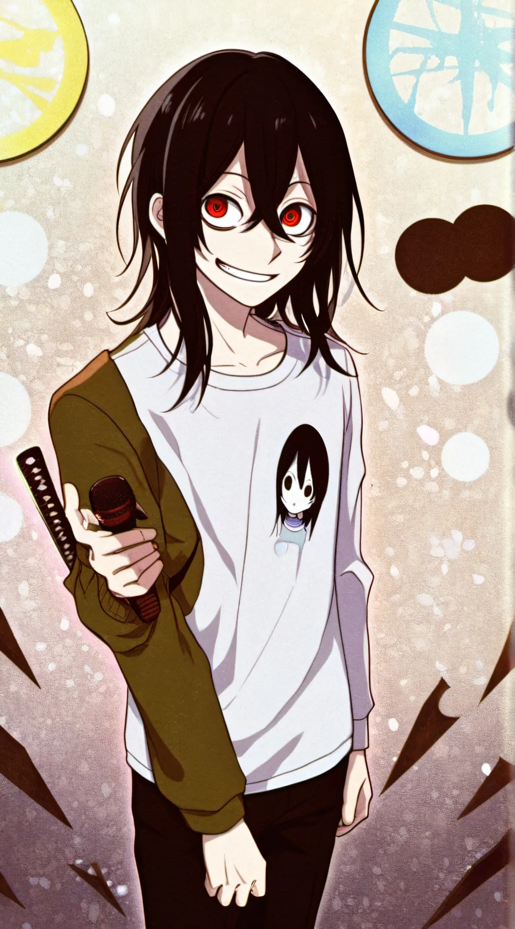 ai character: jeffery woods background