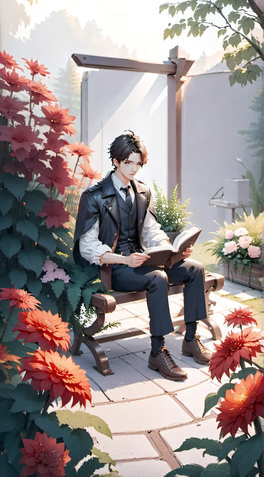 ai character: Dabi background