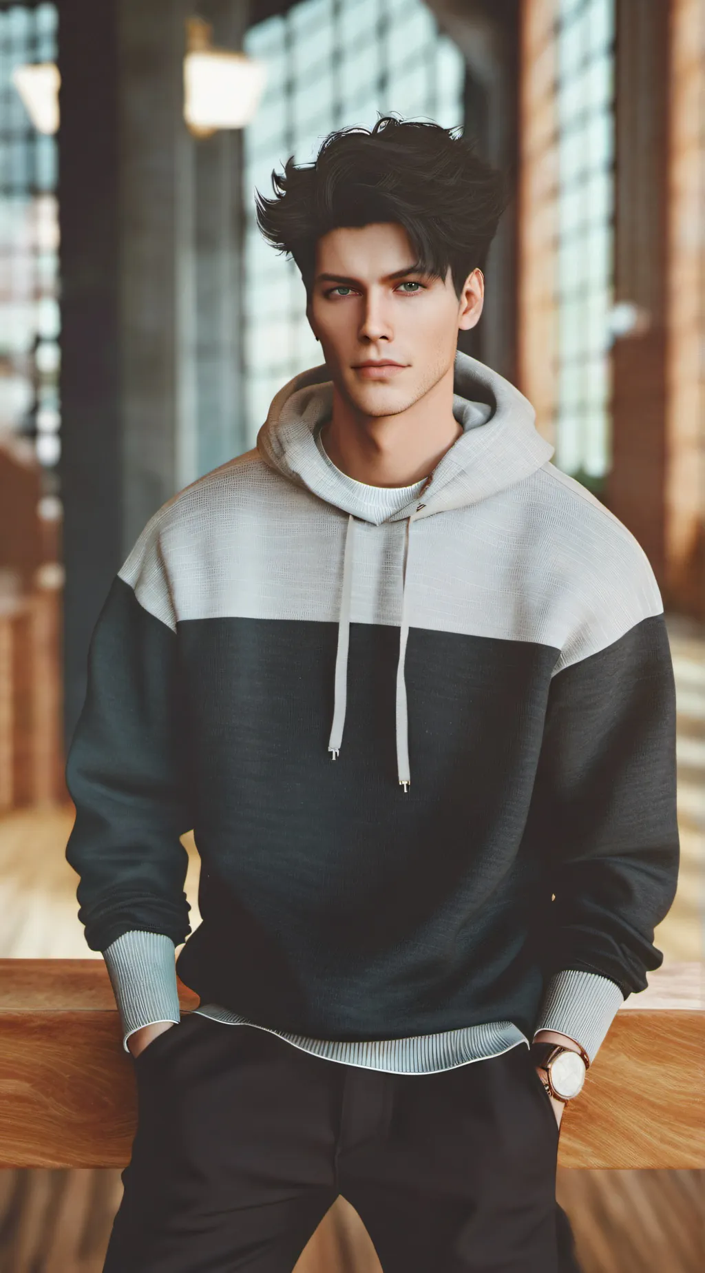 ai character: Aaron background