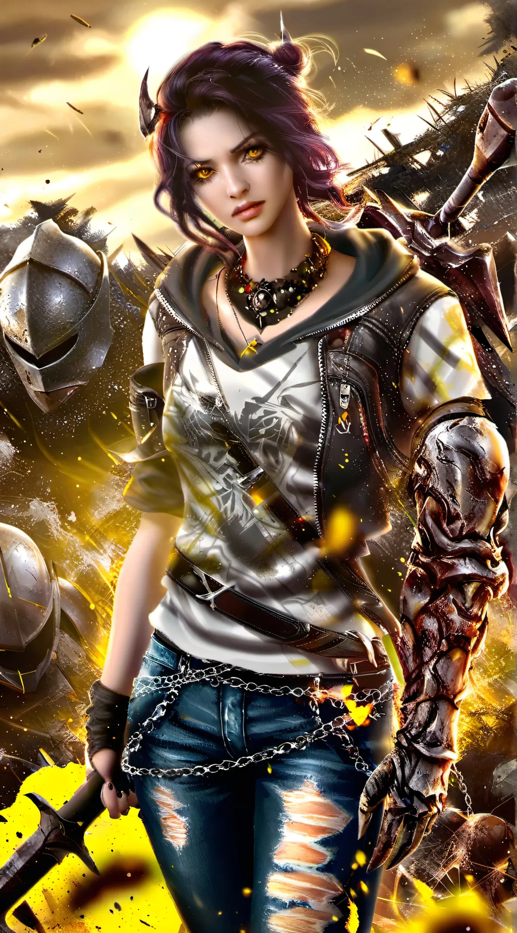 ai character: Sau background