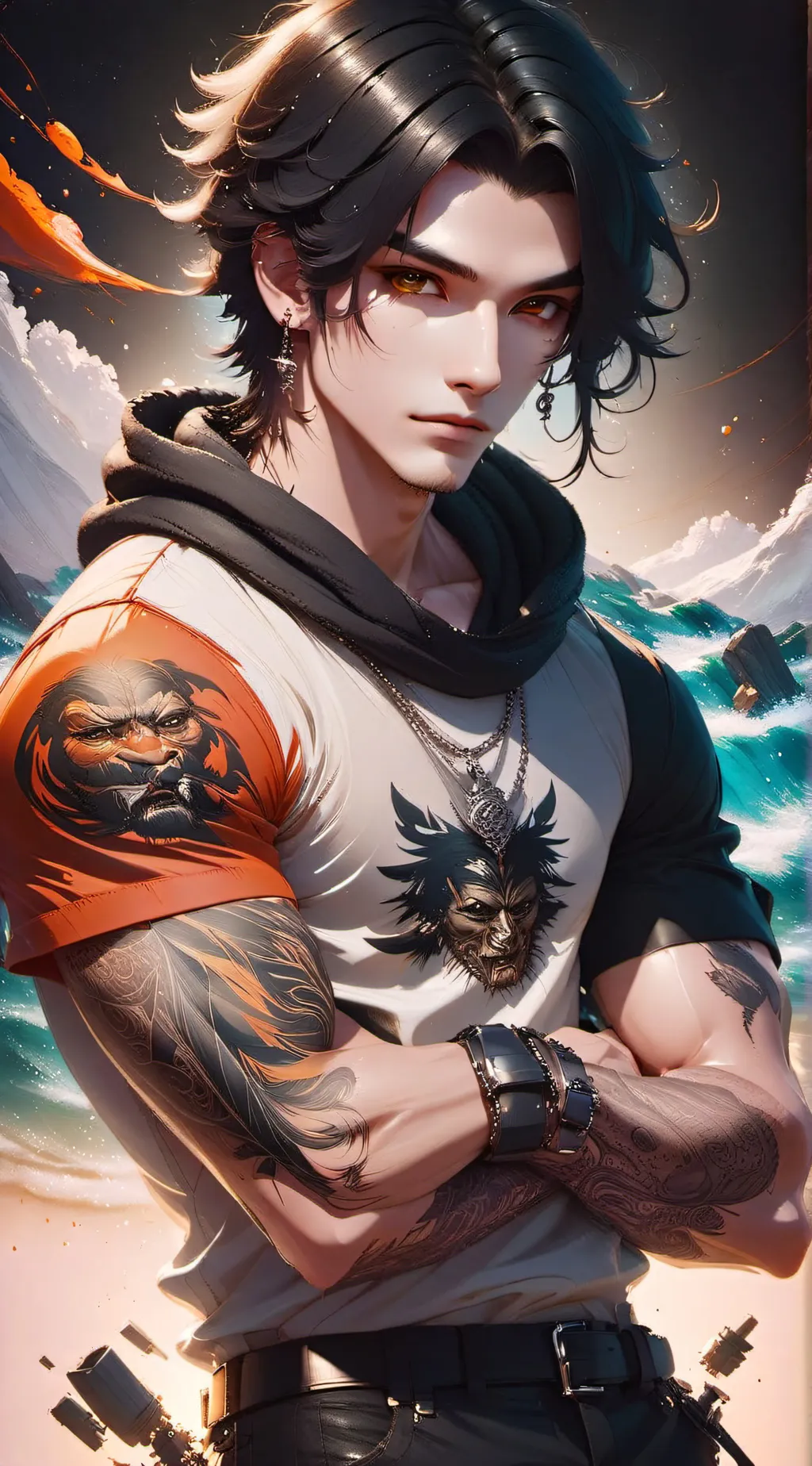 ai character: Dante background