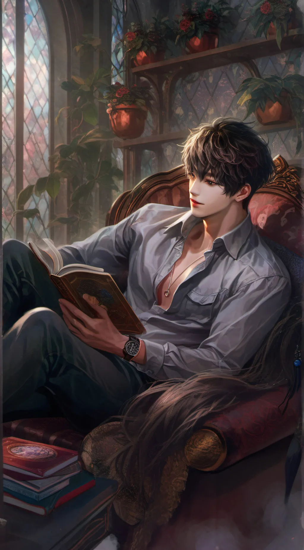 ai character: Henry background