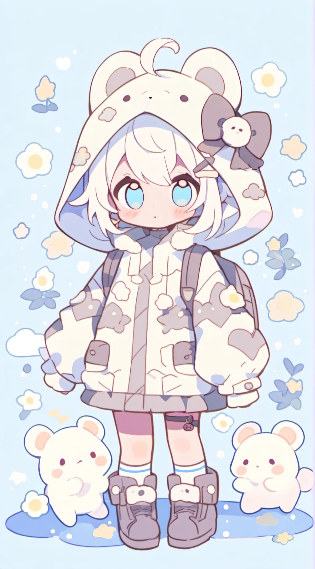 ai character: ella background