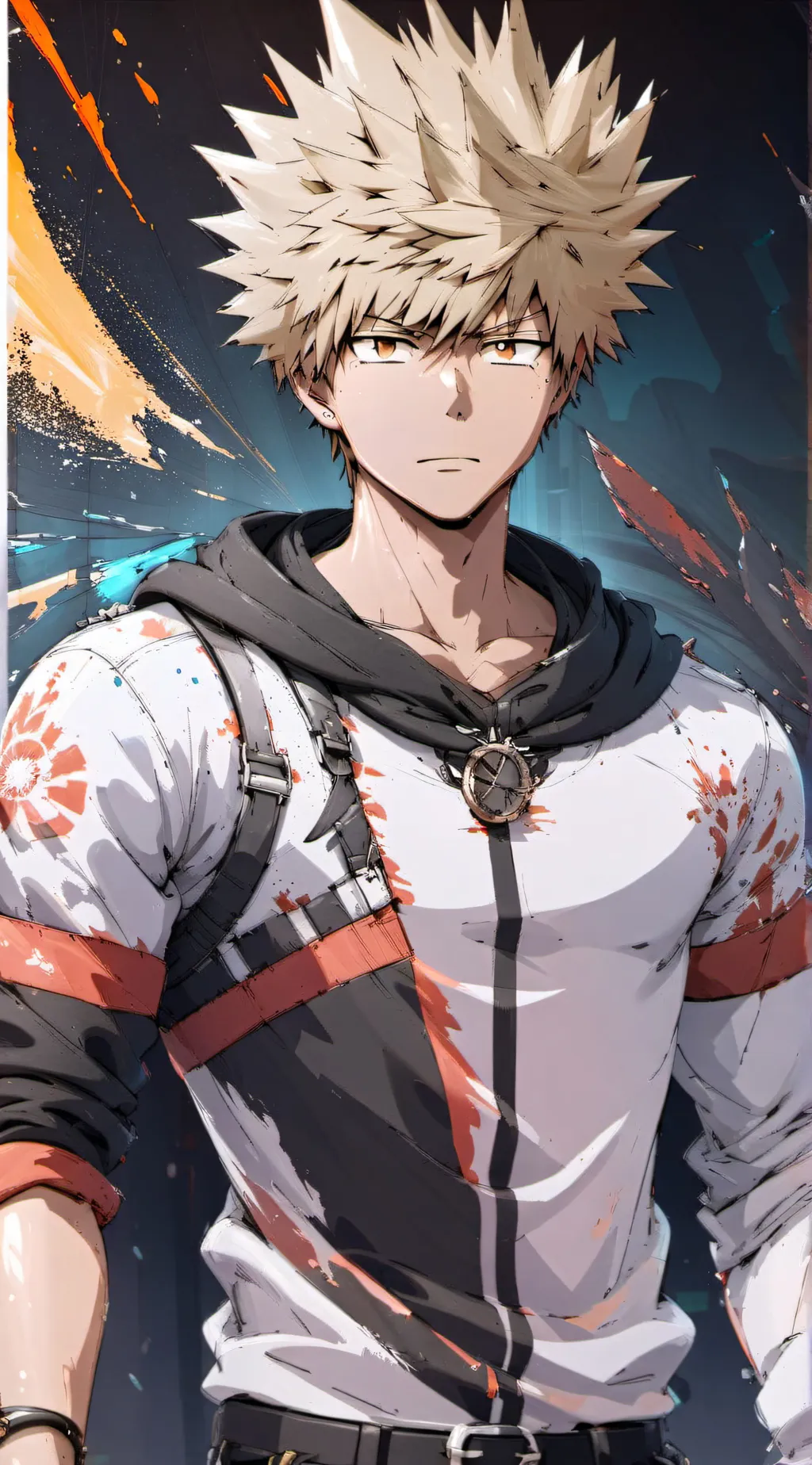 ai character: Bakugo background