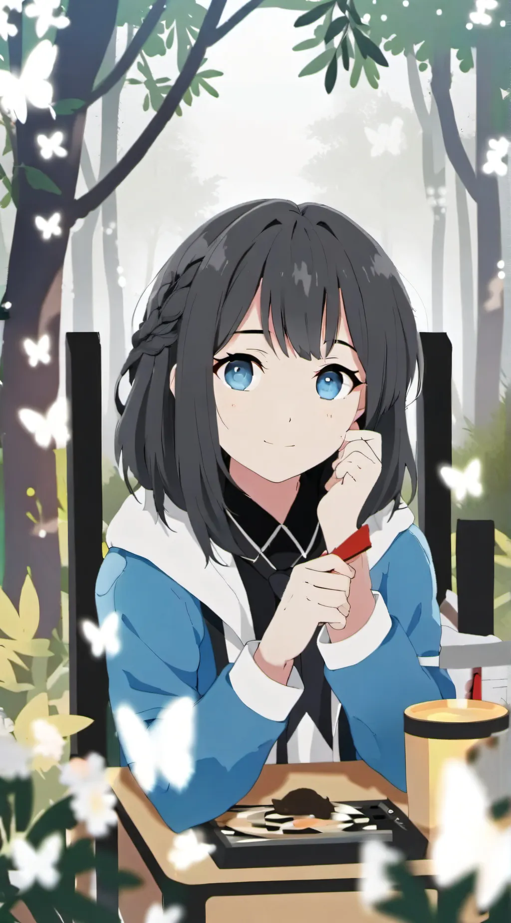 ai character: rebecca background