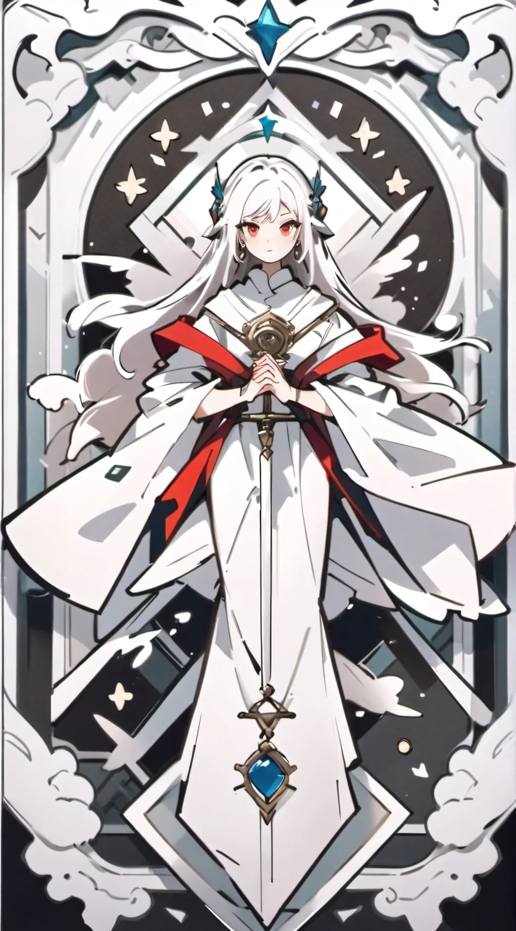 ai character: Aria background