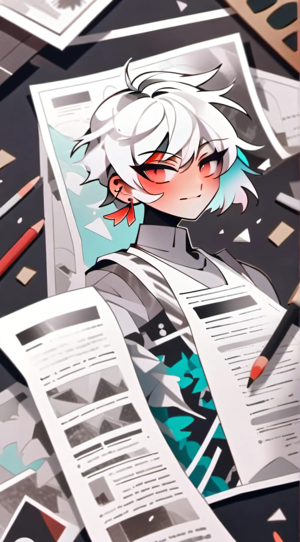 ai character: Velvette background