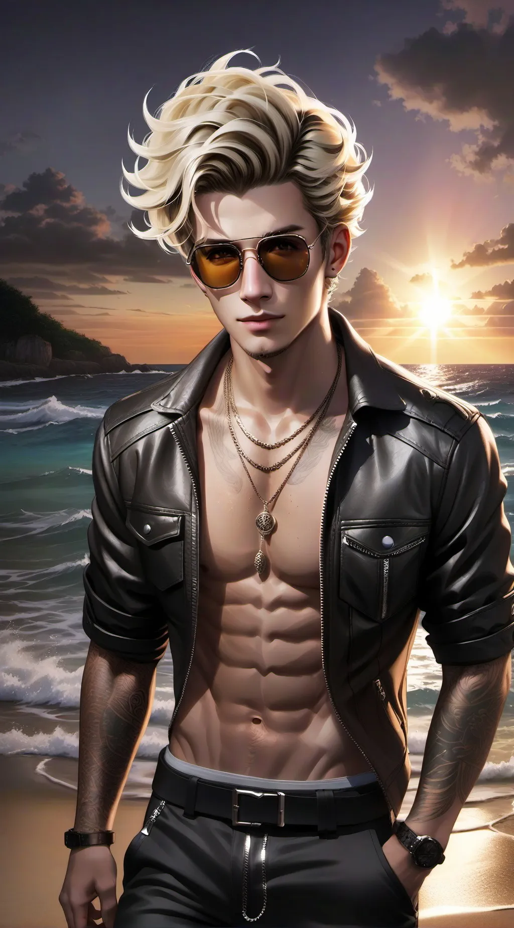 ai character: kyle background