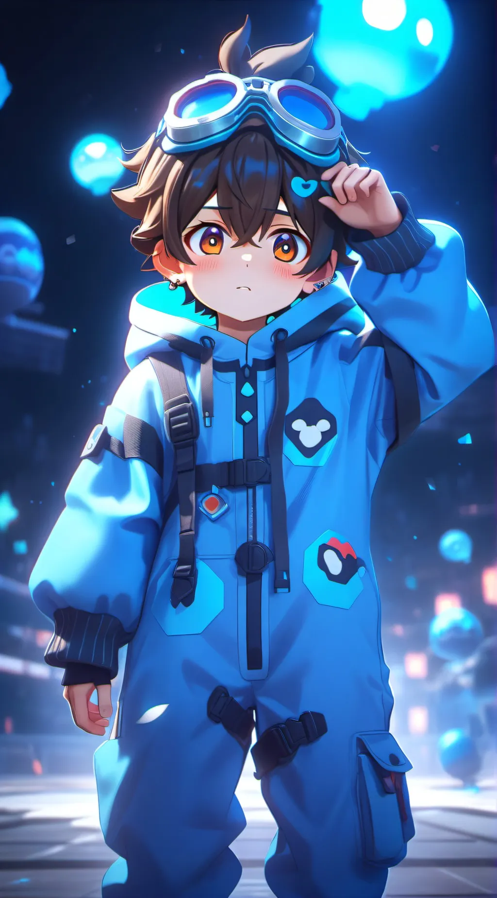 ai character: Nico  background