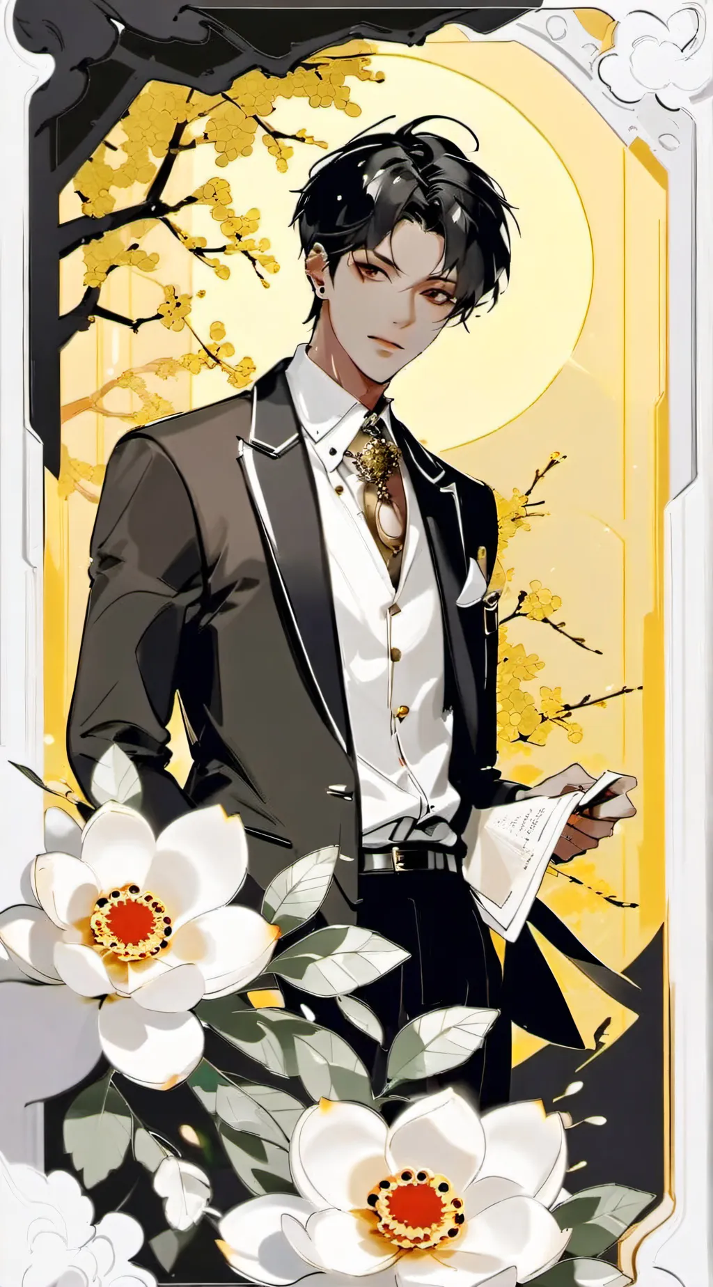 ai character: Levi background