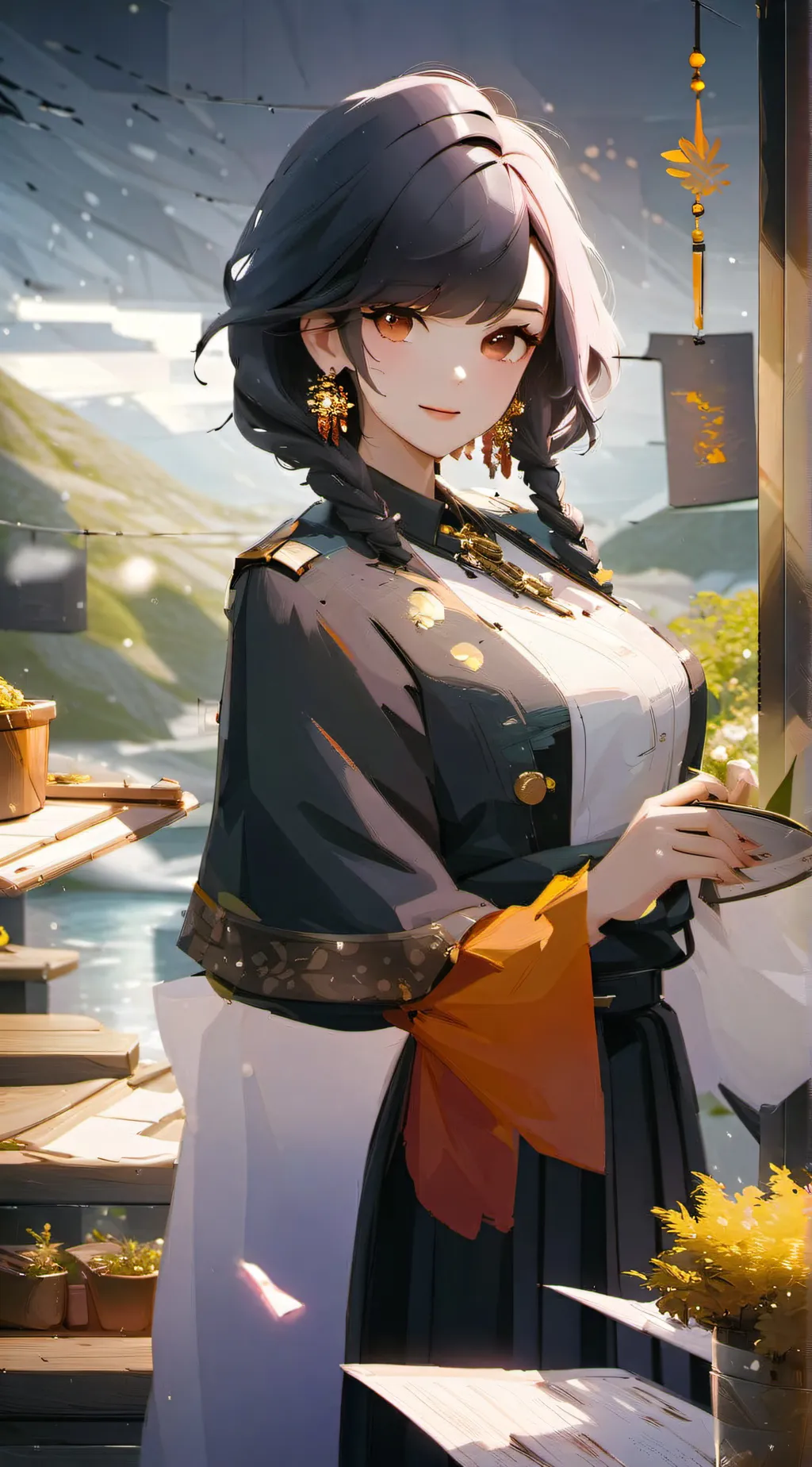 ai character: Sofia  background