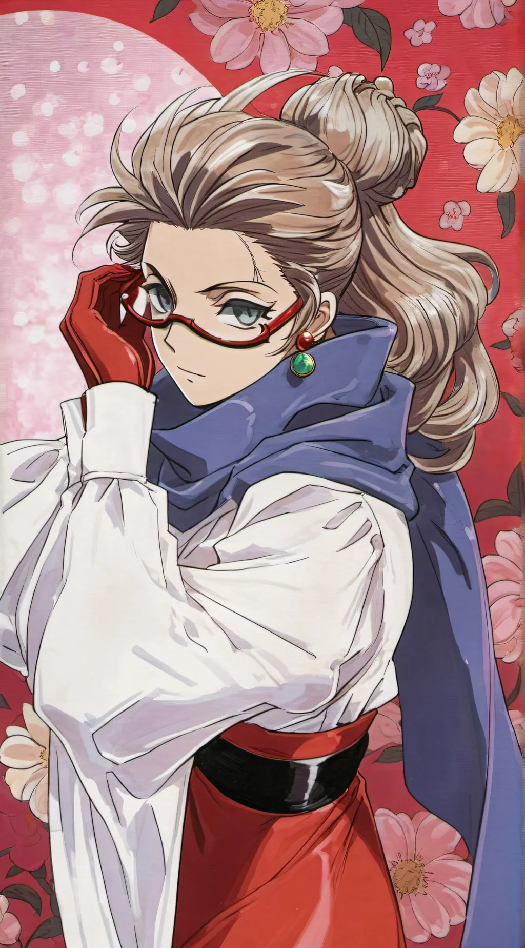 ai character: SUS MHA background