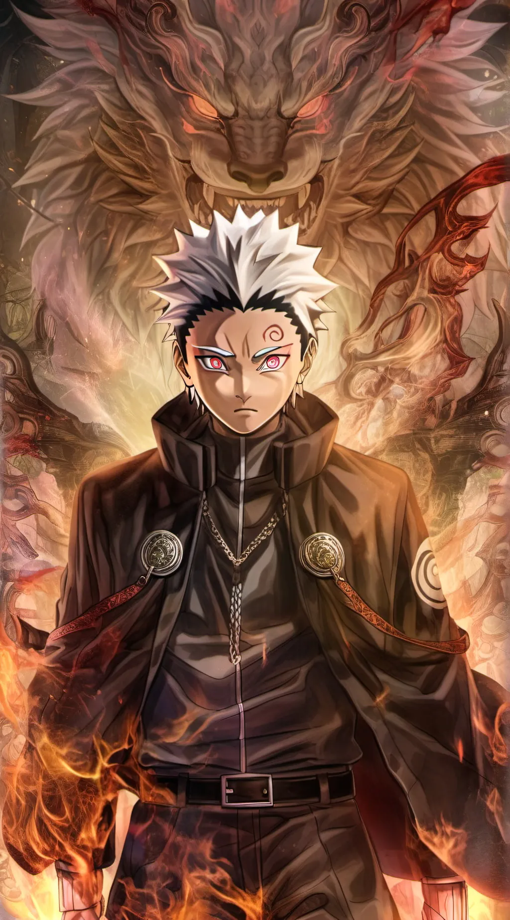 ai character: kuma background