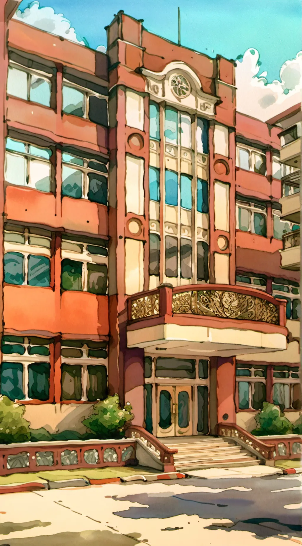 ai character: power school  background