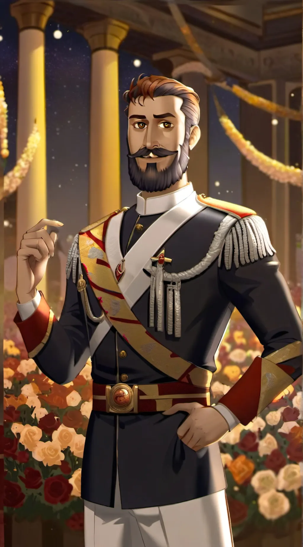 ai character: Joaquin  background