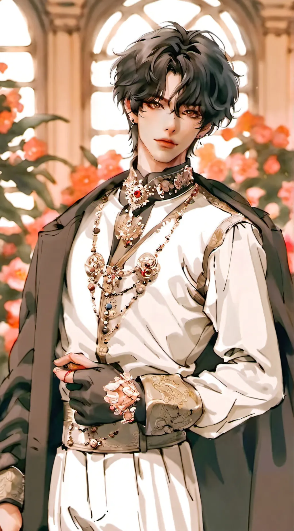 ai character: Max background