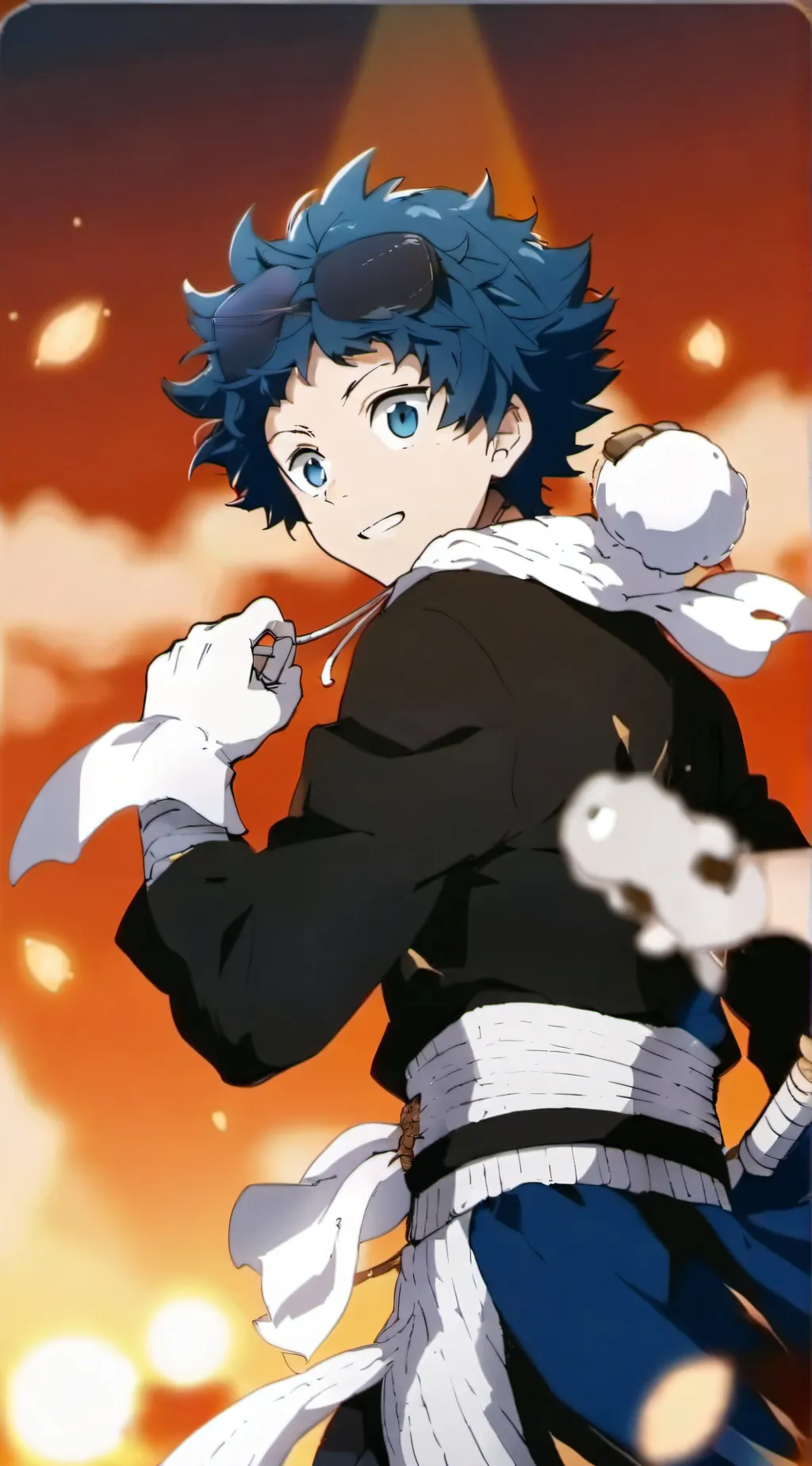 ai character: MHA  background