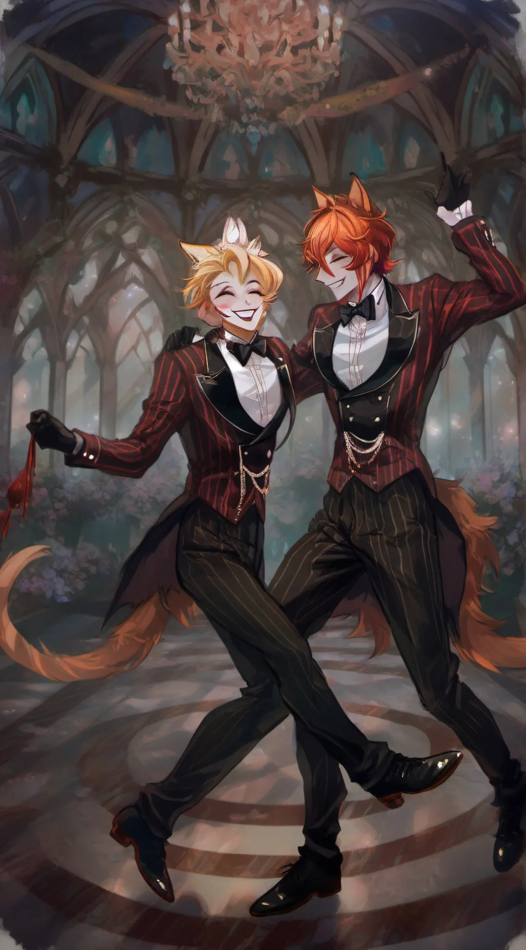 ai character: AlastorxLucifer p2 background